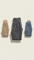 Tailored Trousers with Streamlined Fit